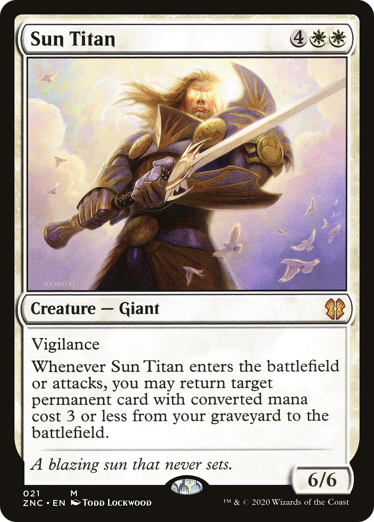 Image of Sun Titan (ZNC-021) - Zendikar Rising Commander