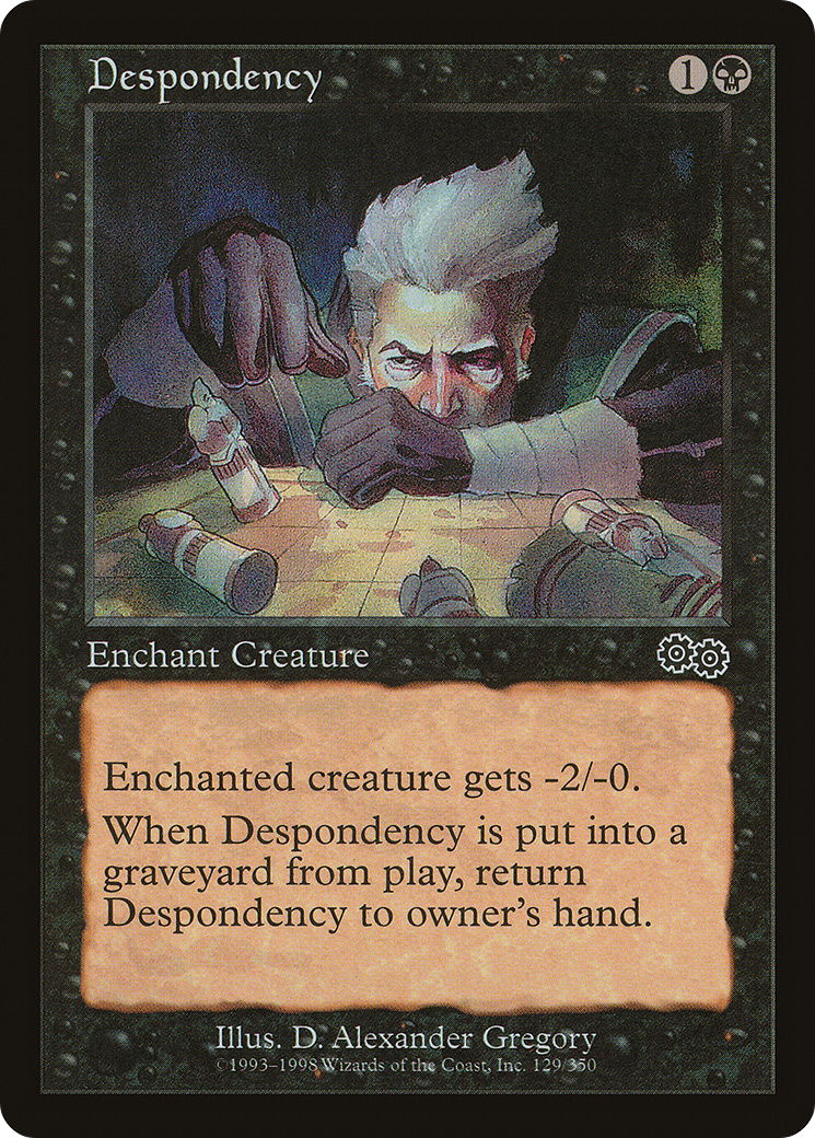 Image of Despondency (USG-129) - Urza's Saga