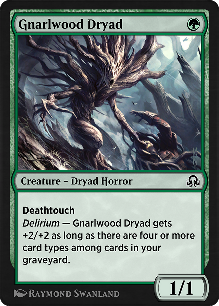 Image of Gnarlwood Dryad (SIR-196) - Shadows over Innistrad Remastered