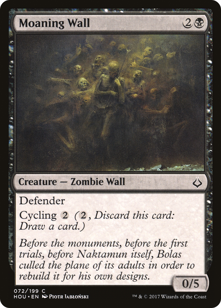 Image of Moaning Wall (HOU-072) - Hour of Devastation Foil