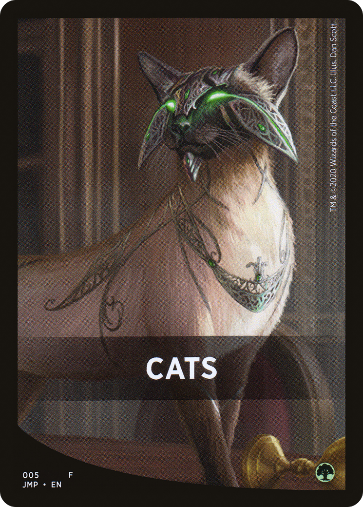 Image of Cats Theme Card (JMP-005) - Jumpstart Front Cards