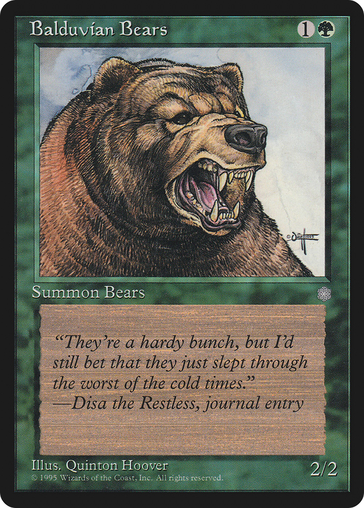 Image of Balduvian Bears (ICE-) - Ice Age
