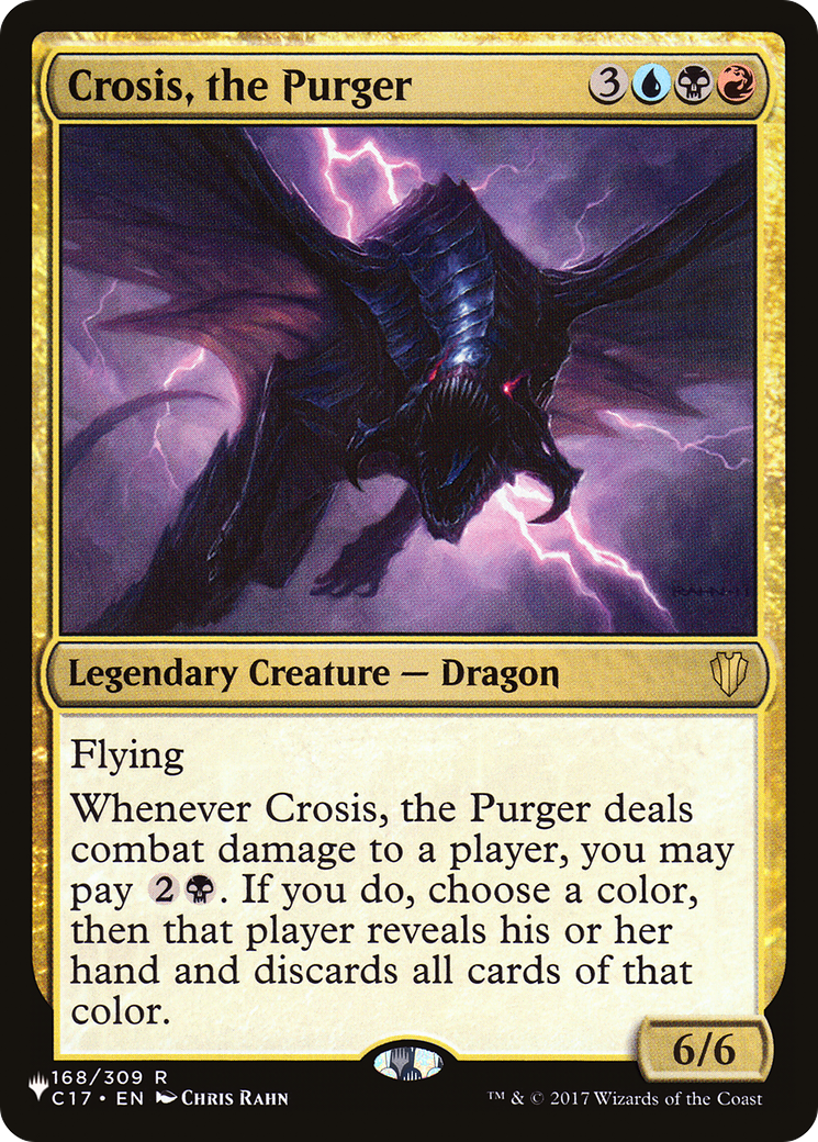Image of Crosis, the Purger (LIST-168/309) - The List