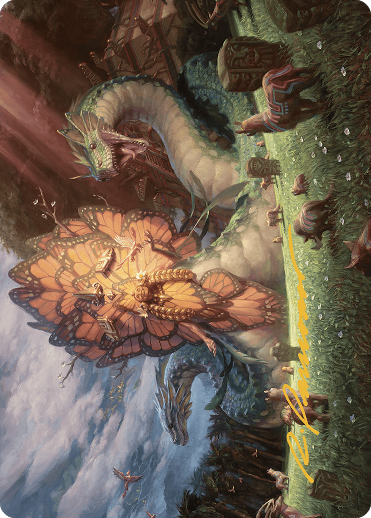Image of Ojer Kaslem, Deepest Growth // Ojer Kaslem, Deepest Growth (ALCI-030) - The Lost Caverns of Ixalan Art Series (Borderless) Foil