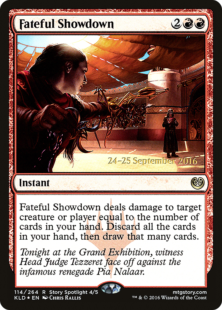 Image of Fateful Showdown (PRE-114) - Kaladesh Promos Foil