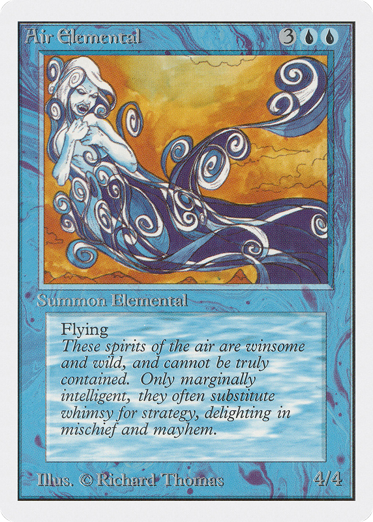 Image of Air Elemental (2ED-) - Unlimited Edition