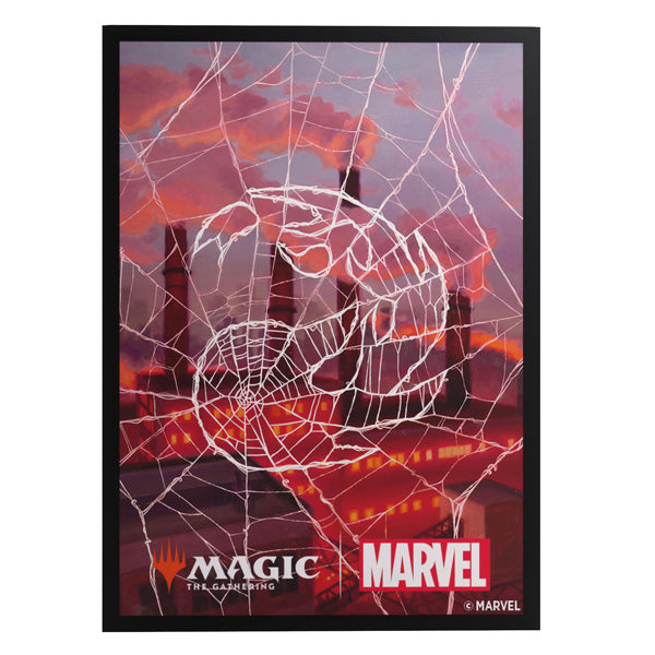 Image of Card Sleeves: MTG Premium Art- Marvel's Spider-Man- Spider-Man Mountain