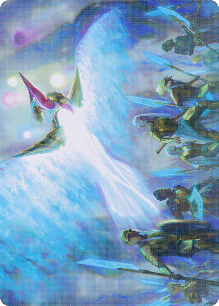 Image of Otharri, Suns' Glory // Otharri, Suns' Glory (AONE-052) - Phyrexia: All Will Be One Art Series (Borderless)