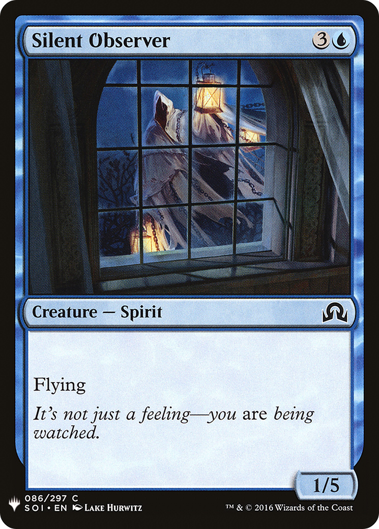 Image of Silent Observer (LIST-SOI-86) - The List