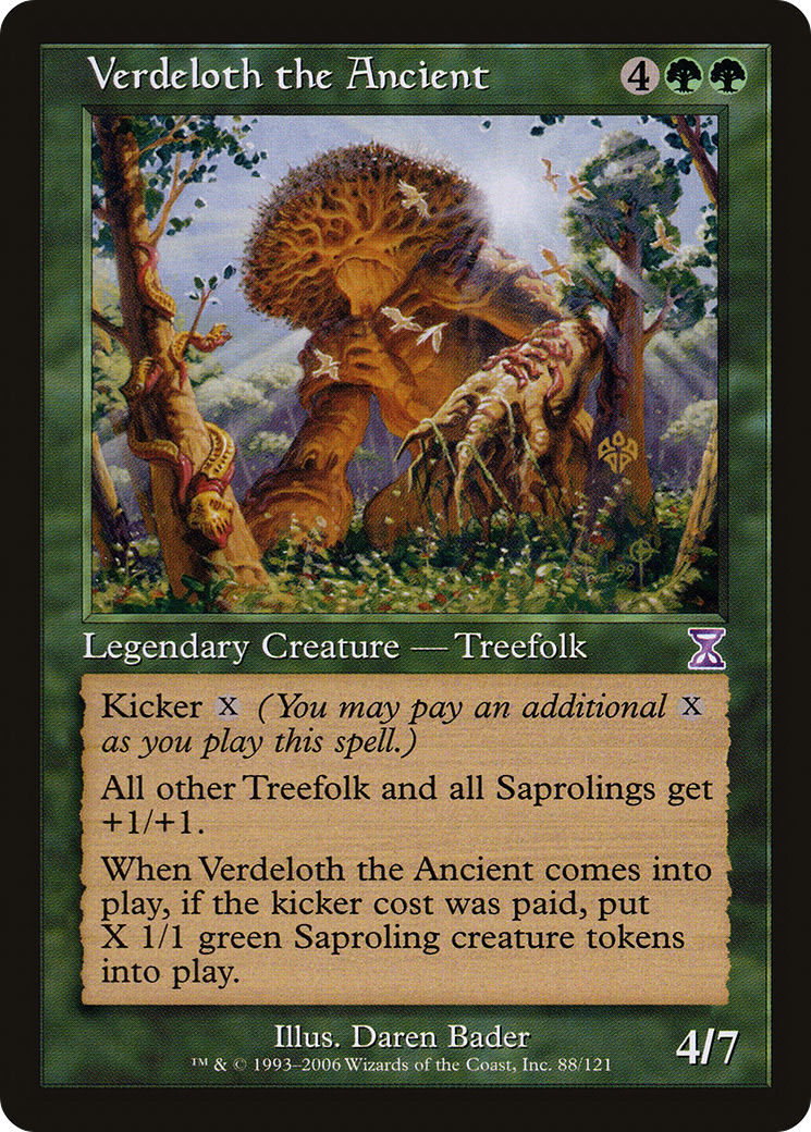 Image of Verdeloth the Ancient (TSB-088) - Time Spiral Timeshifted