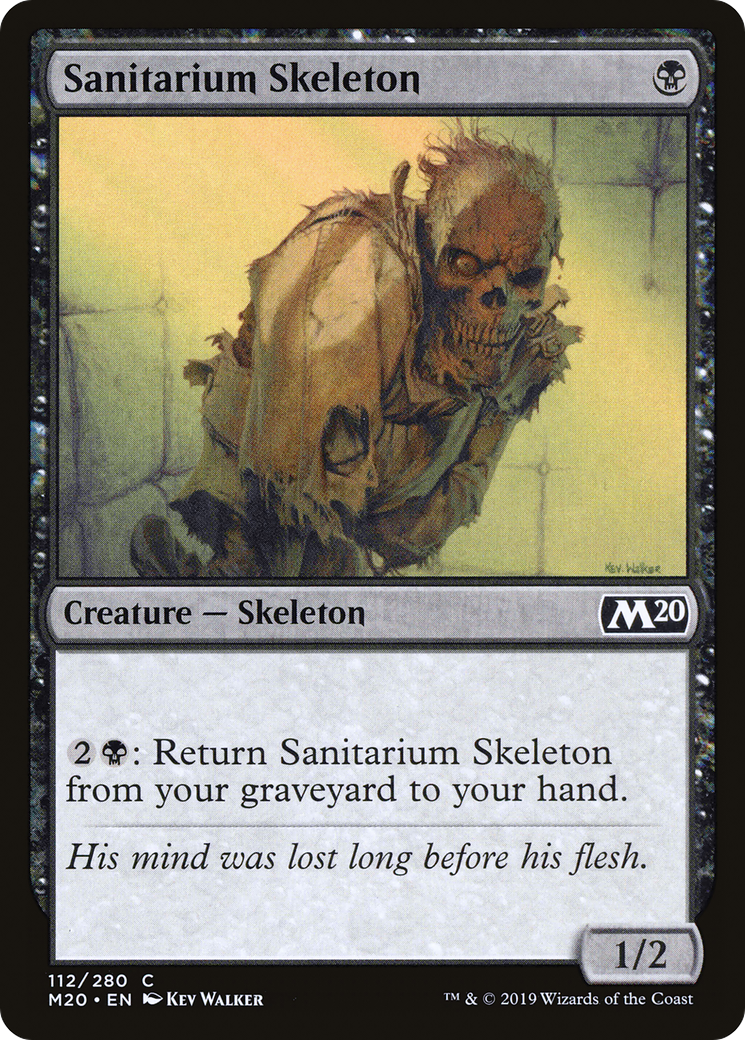 Image of Sanitarium Skeleton (M20-112) - Core Set 2020