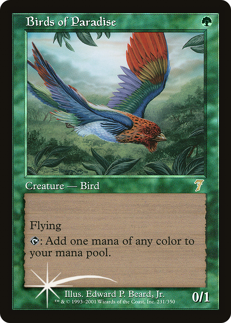 Image of Birds of Paradise (7ED-231) - 7th Edition