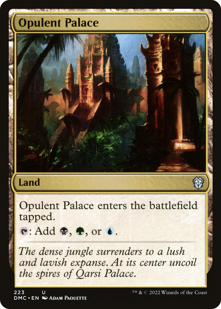 Image of Opulent Palace (DMC-223) - Dominaria United Commander