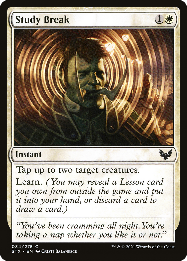 Image of Study Break (STX-034) - Strixhaven: School of Mages Foil