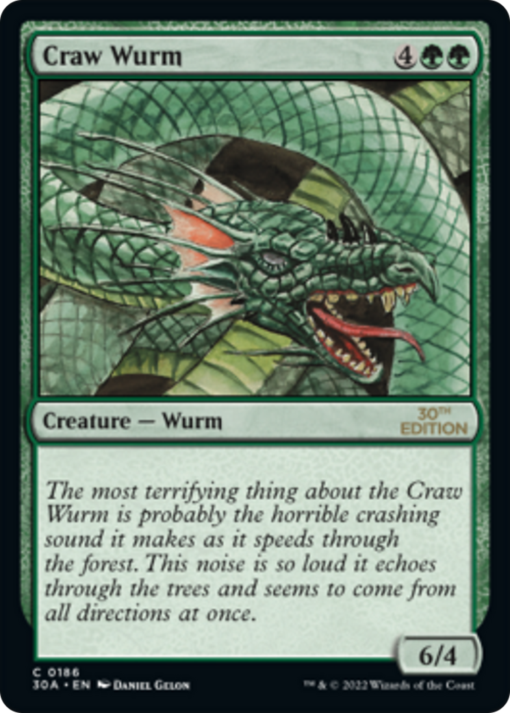 Image of Craw Wurm (30A-186) - 30th Anniversary Edition