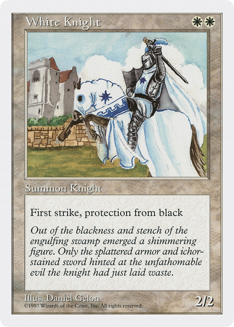 Image of White Knight (5ED-) - Fifth Edition