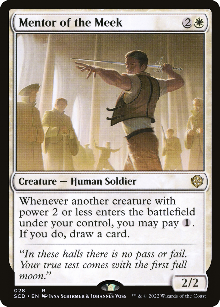 Image of Mentor of the Meek (SCD-028) - Starter Commander Decks