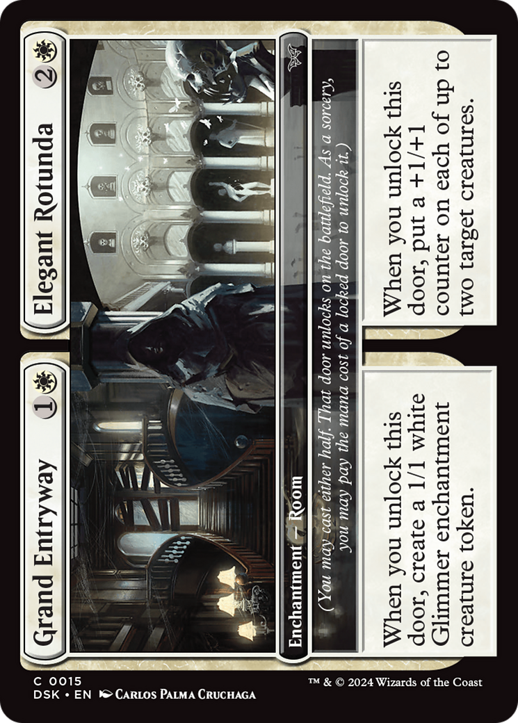 Image of Grand Entryway // Elegant Rotunda (0015) (DSK-015) - Duskmourn: House of Horror