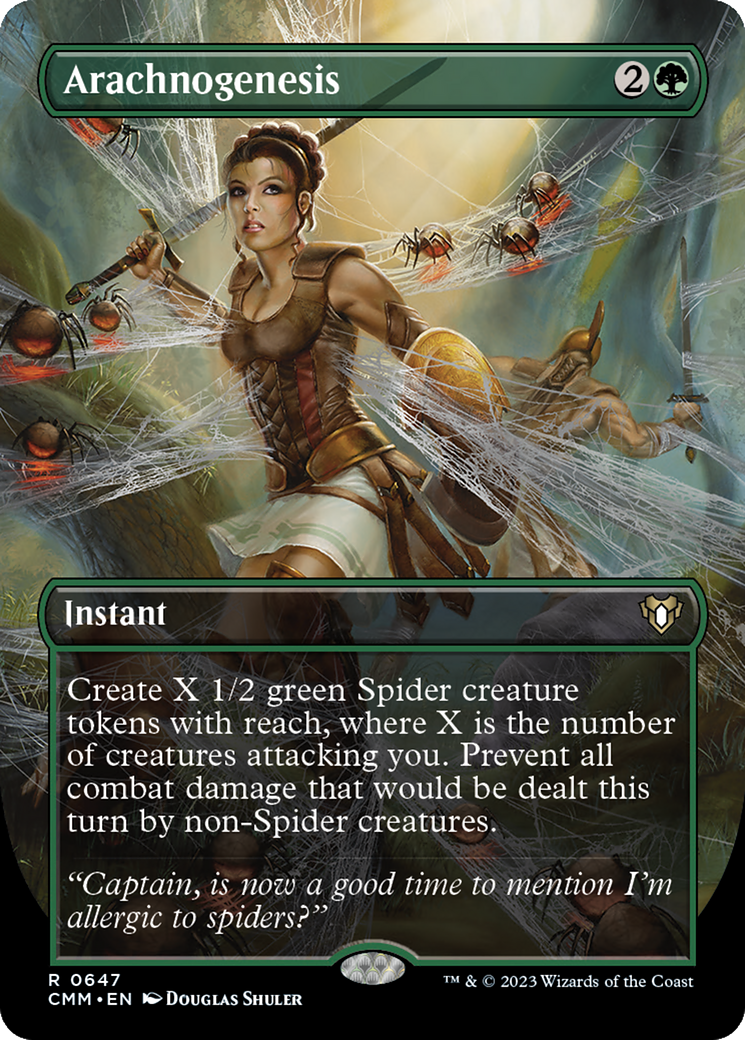 Image of Arachnogenesis (Borderless) (CMM-647) - Commander Masters (Borderless)