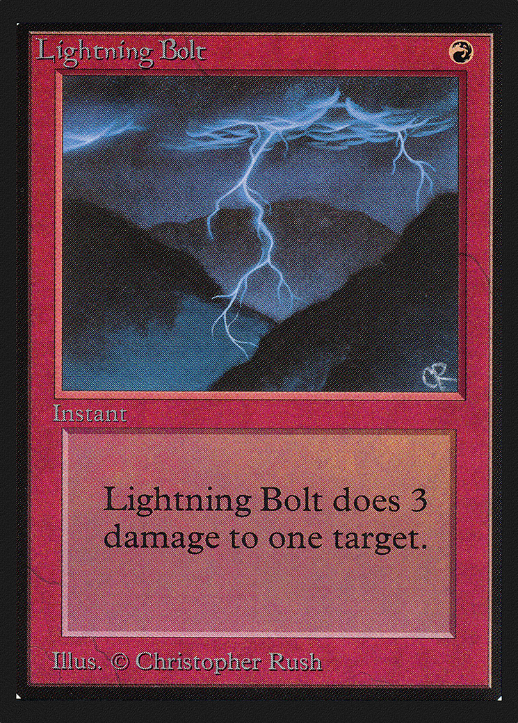 Image of Lightning Bolt (IE) (IED-) - Intl. Collectors' Edition
