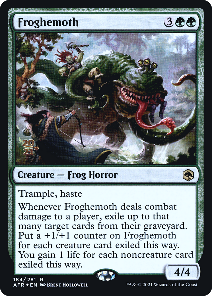 Image of Froghemoth (PRE-184) - Adventures in the Forgotten Realms Promos Foil