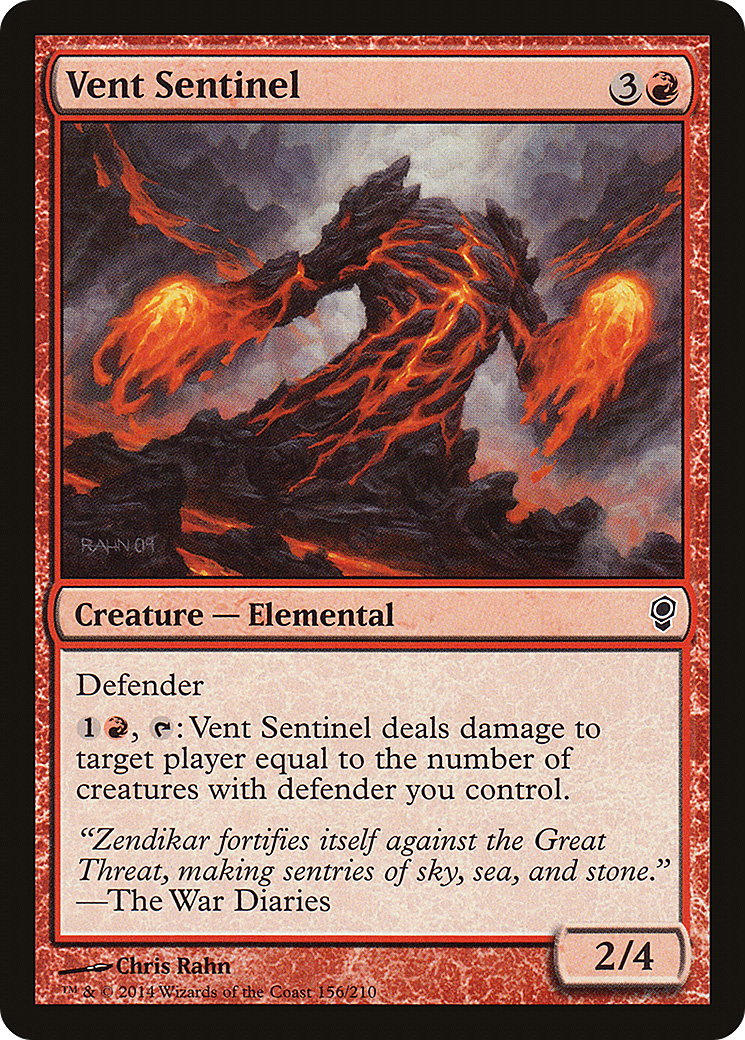 Image of Vent Sentinel (CNS-156) - Conspiracy Foil