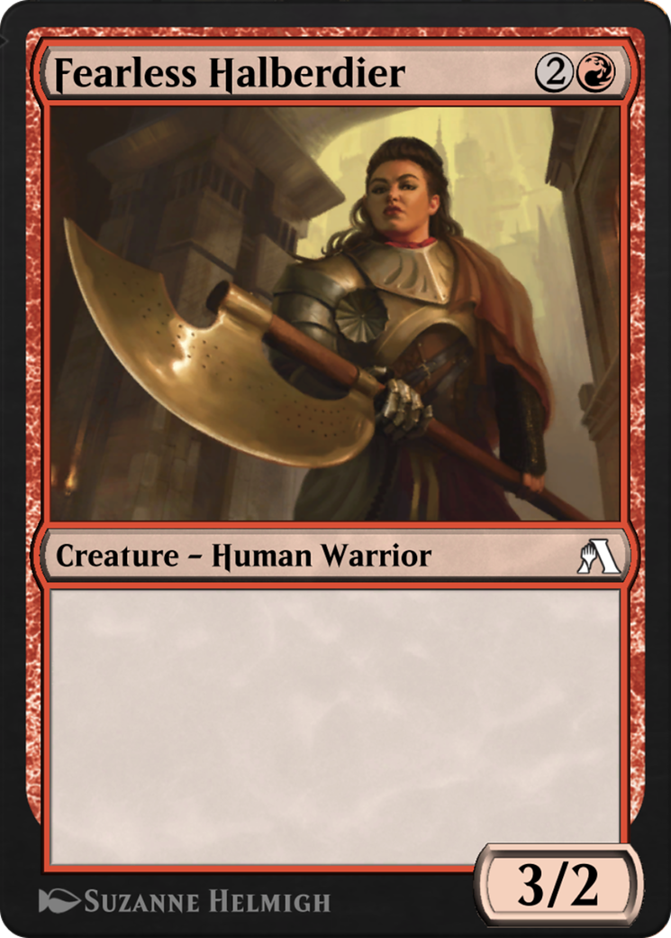 Image of Fearless Halberdier (ANB-069) - Arena Beginner Set