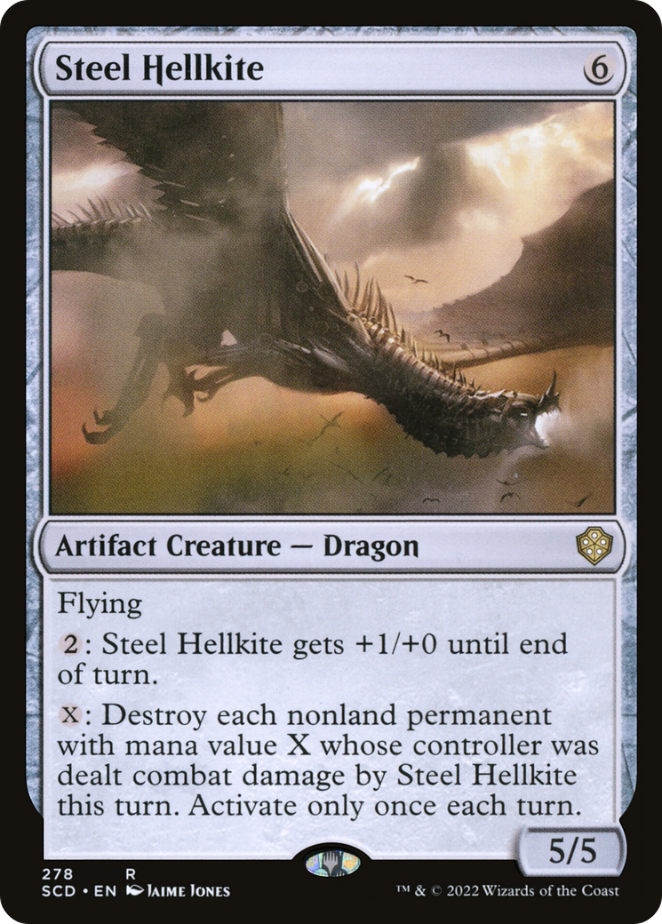 Image of Steel Hellkite (SCD-278) - Starter Commander Decks