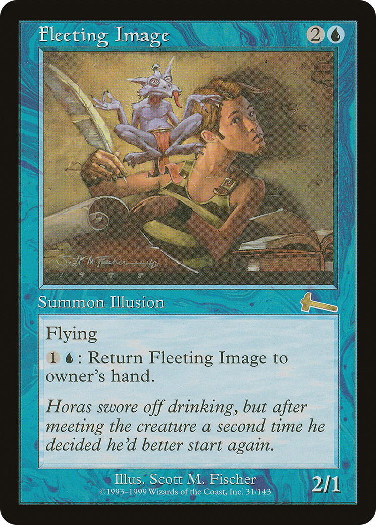 Image of Fleeting Image (ULG-031) - Urza's Legacy Foil