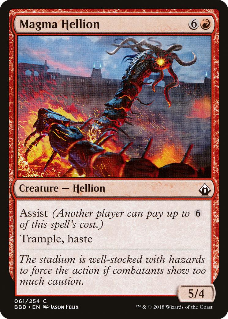 Image of Magma Hellion (BBD-061) - Battlebond Foil