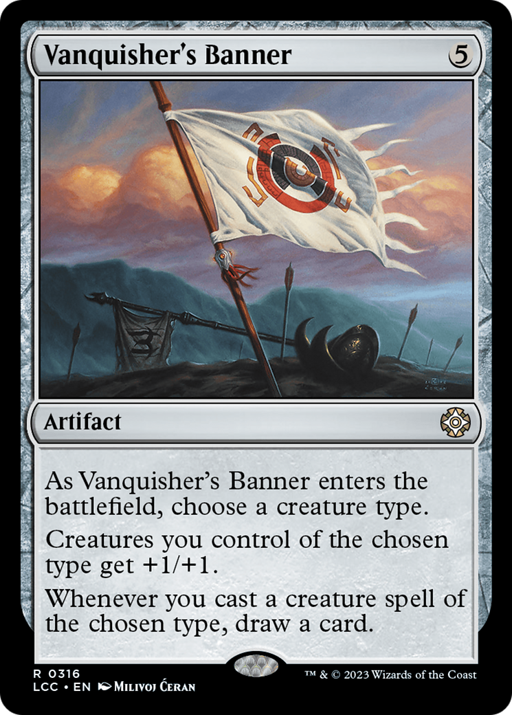 Image of Vanquisher's Banner (LCC-316) - The Lost Caverns of Ixalan Commander