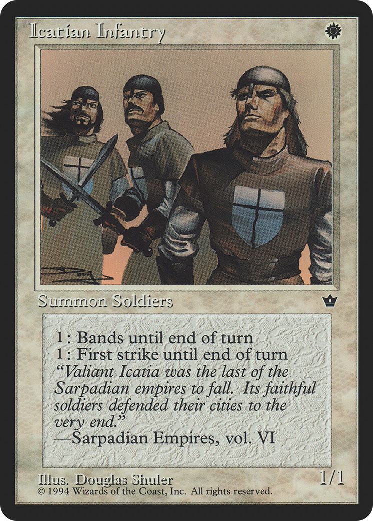 Image of Icatian Infantry (Shuler) (FEM-) - Fallen Empires