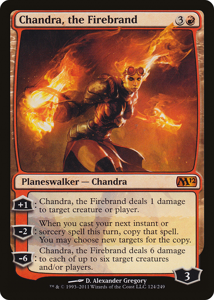 Image of Chandra, the Firebrand (M12-124) - Magic 2012