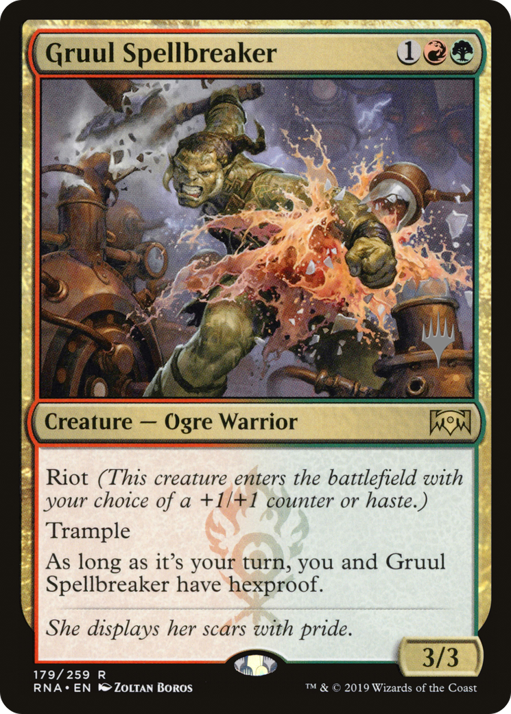 Image of Gruul Spellbreaker (PPELD-179) - Ravnica Allegiance Promos