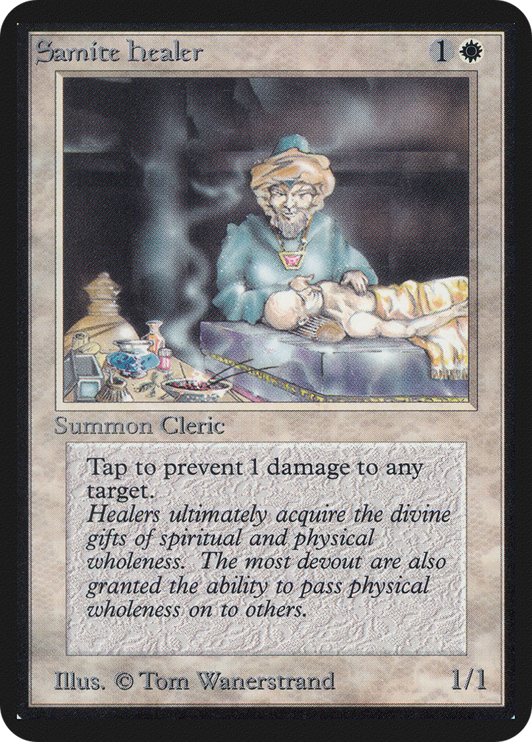 Image of Samite Healer (LEA-) - Limited Edition Alpha