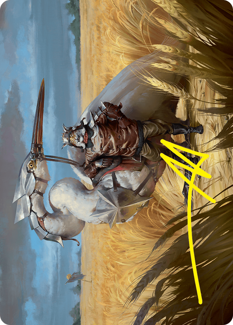 Image of Skyknight Squire // Skyknight Squire (AFDN-004) - Foundations Art Series (Borderless)