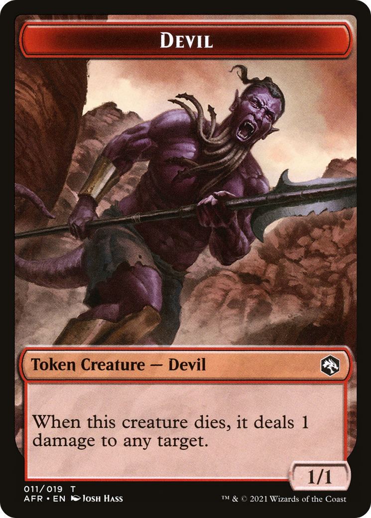 Image of Devil (TAFR-011) - Adventures in the Forgotten Realms Tokens