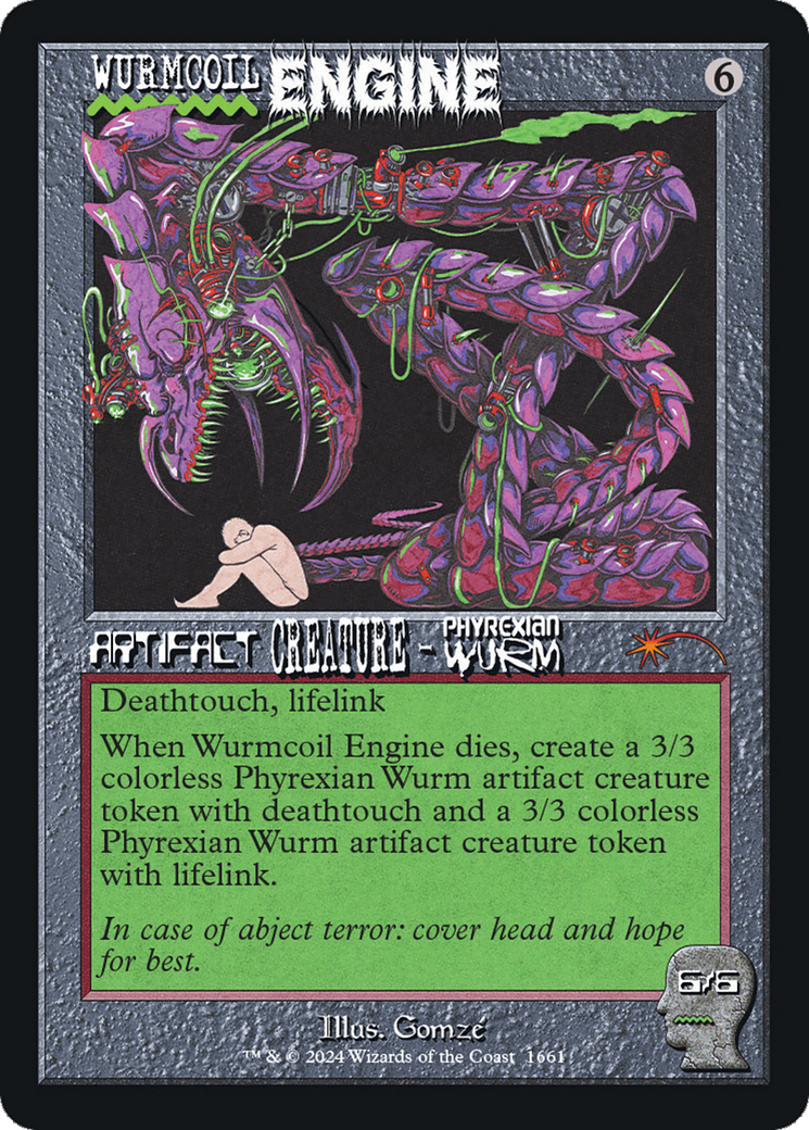 Image of Wurmcoil Engine (SLD-1661) - Secret Lair Drop Foil