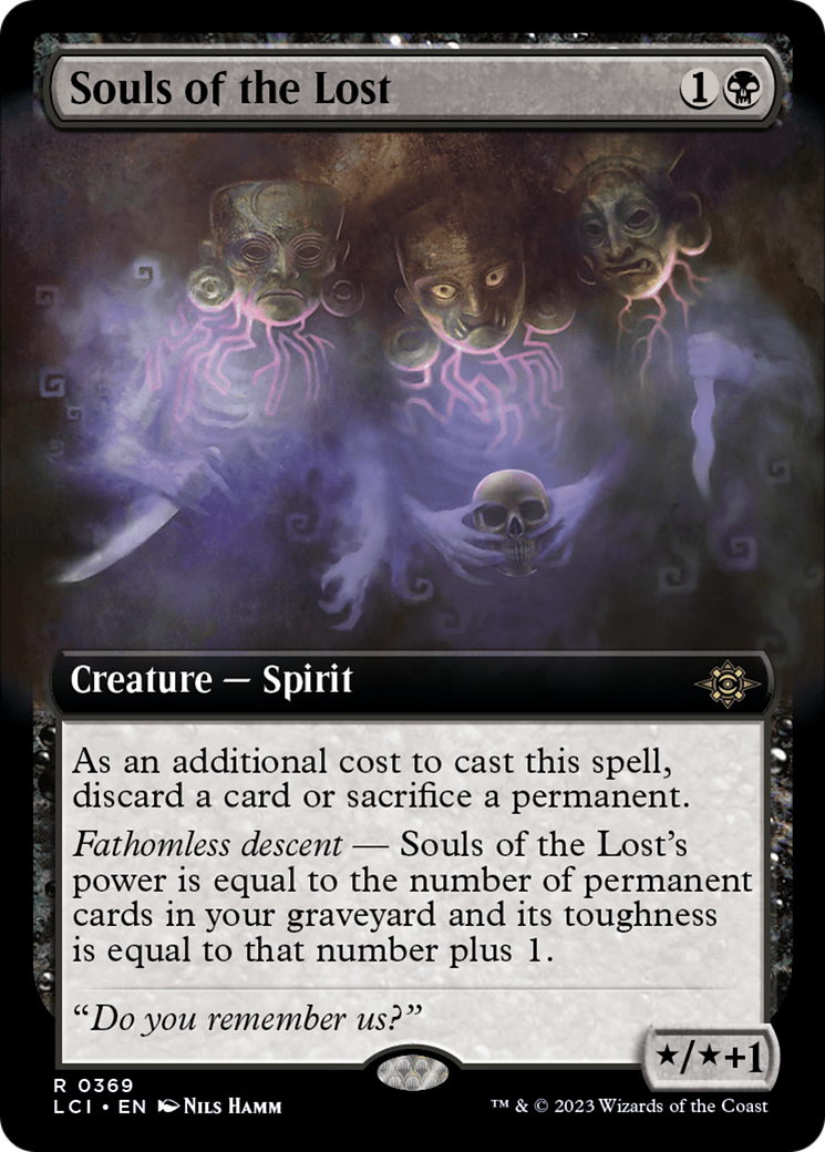 Image of Souls of the Lost (Extended Art) (LCI-369) - The Lost Caverns of Ixalan: (Extended Art)
