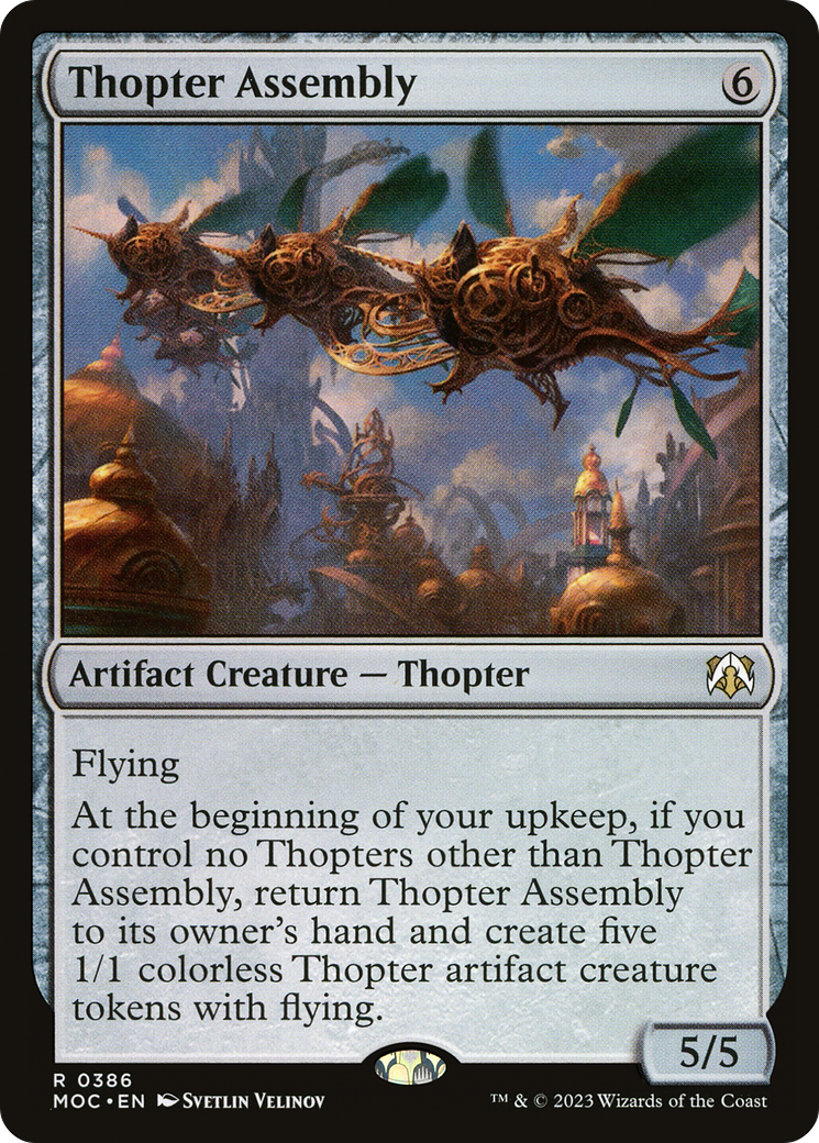 Image of Thopter Assembly (MOC-386) - March of the Machine Commander
