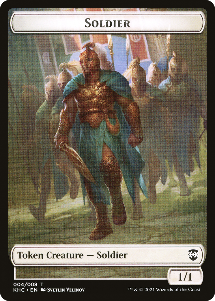 Image of Soldier (TKHC-004) - Kaldheim Commander Tokens
