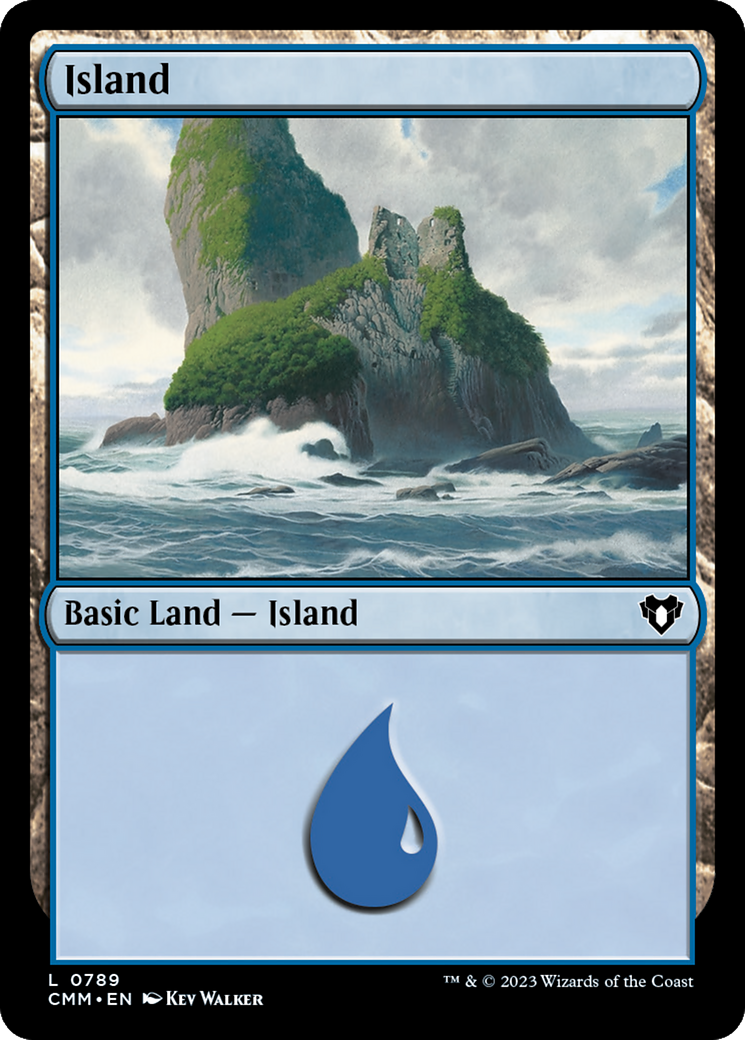 Image of Island (0789) (CMM-789) - Commander Masters