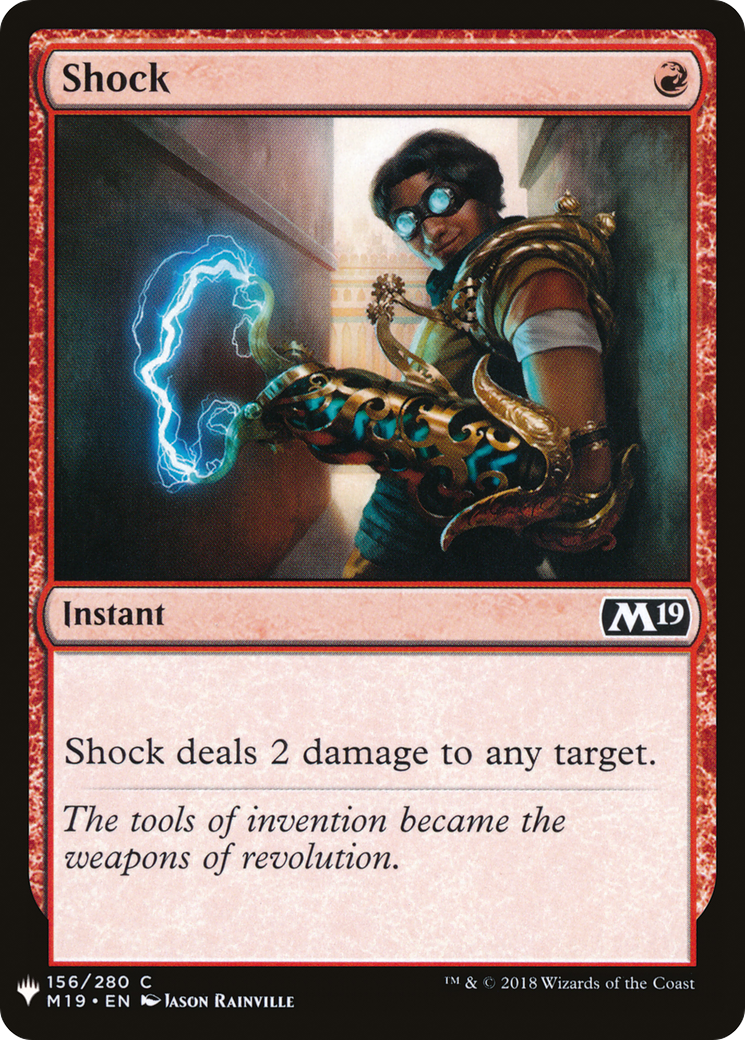 Image of Shock (LIST-M19-156) - The List