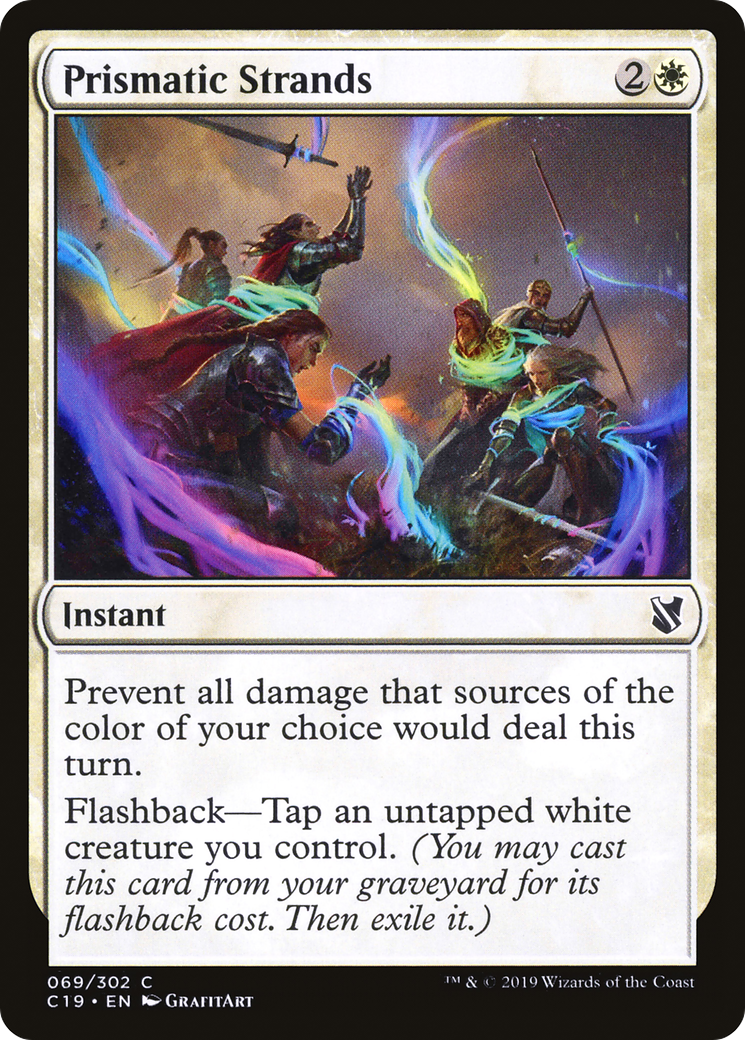 Image of Prismatic Strands (C19-069) - Commander 2019