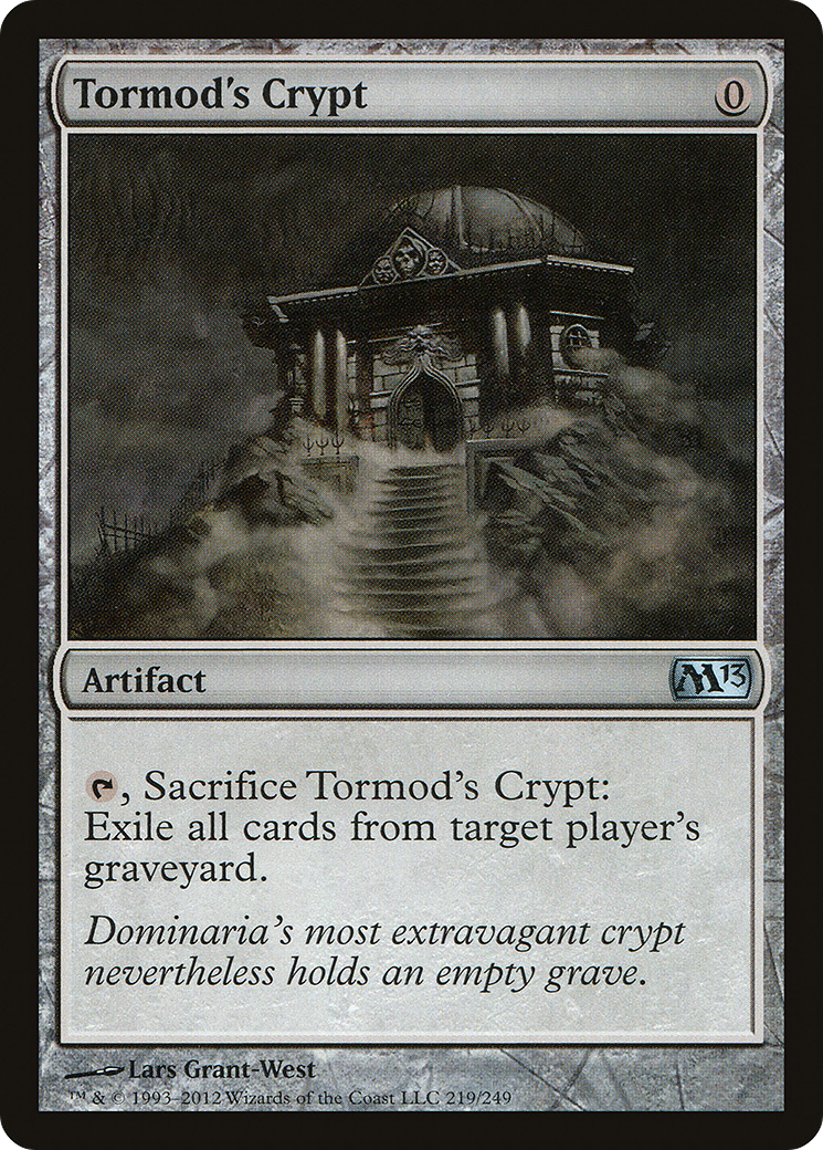 Image of Tormod's Crypt (M13-219) - Magic 2013 Foil