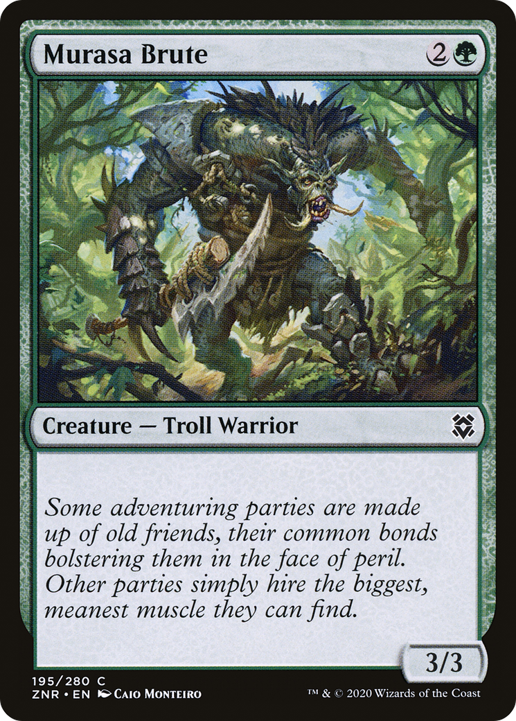 Image of Murasa Brute (ZNR-195) - Zendikar Rising