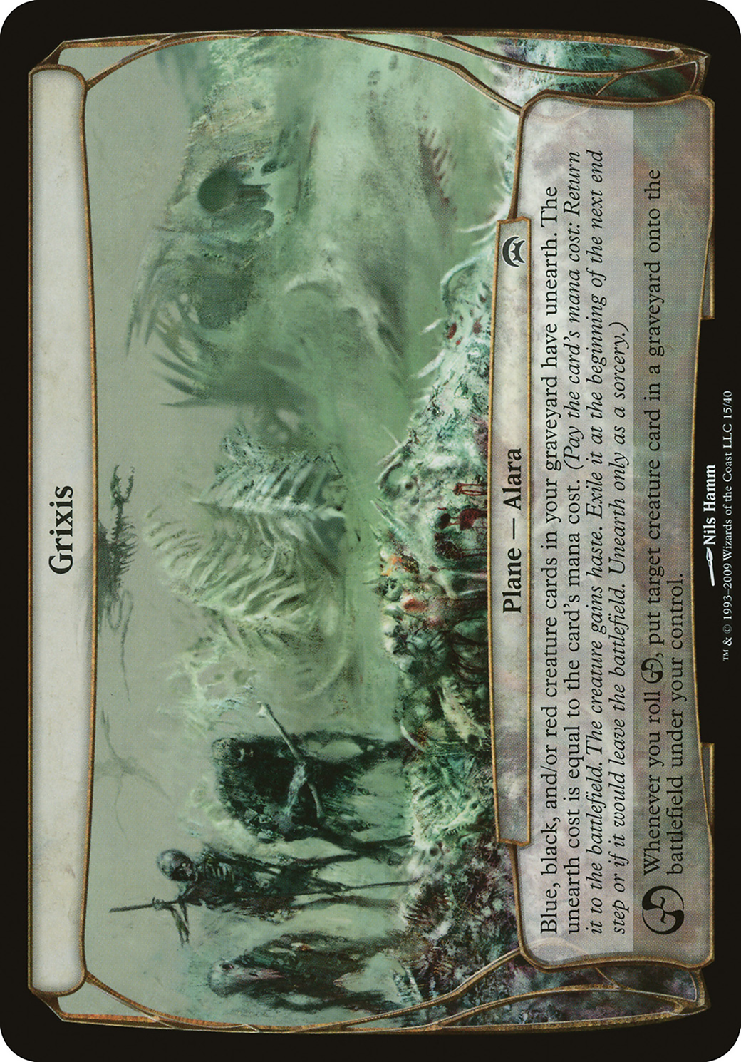 Image of Grixis (Planechase) (OVER-) - Planechase Planes