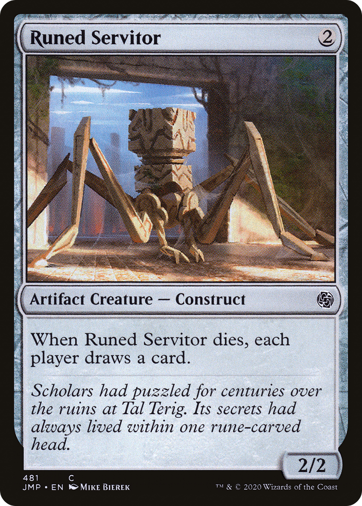 Image of Runed Servitor (JMP-481) - Jumpstart