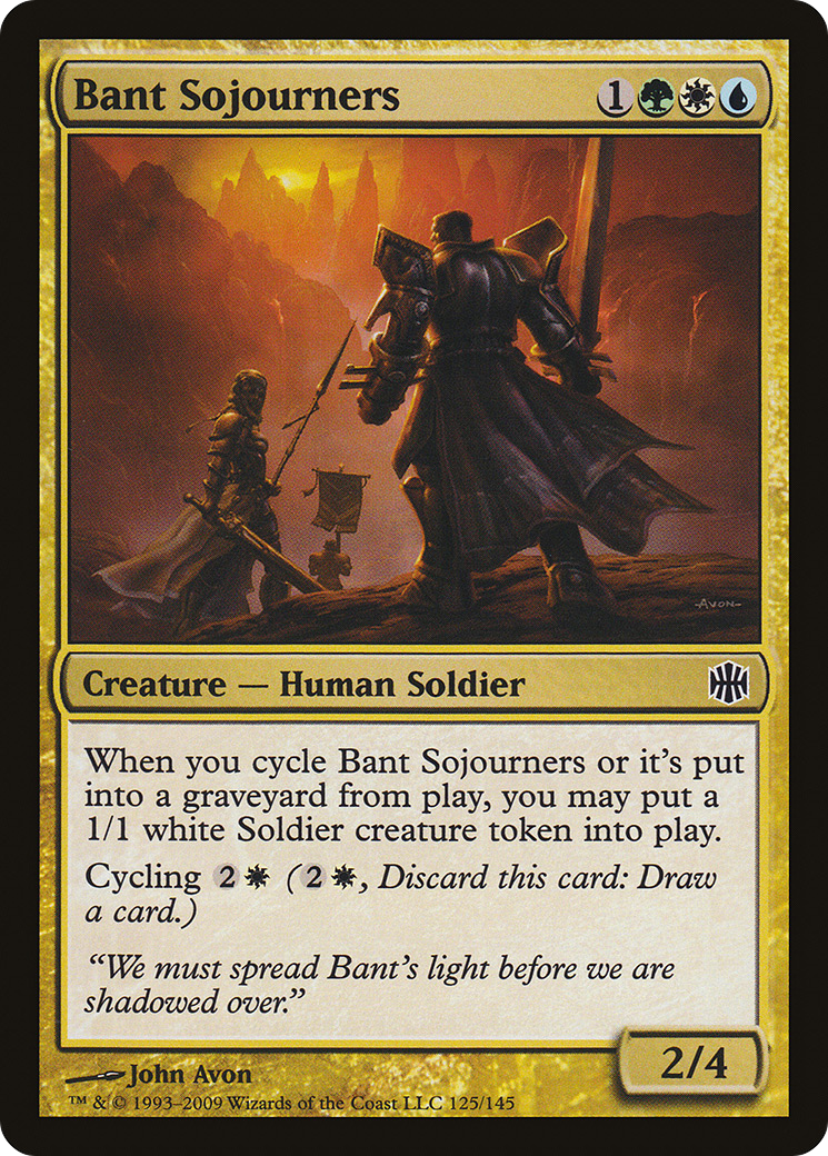 Image of Bant Sojourners (ARB-125) - Alara Reborn Foil