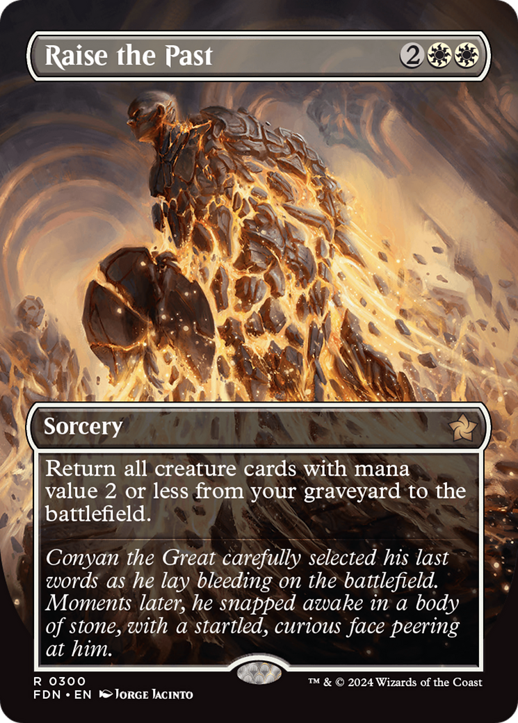 Image of Raise the Past (Borderless) (FDN-300) - Foundations (Borderless)